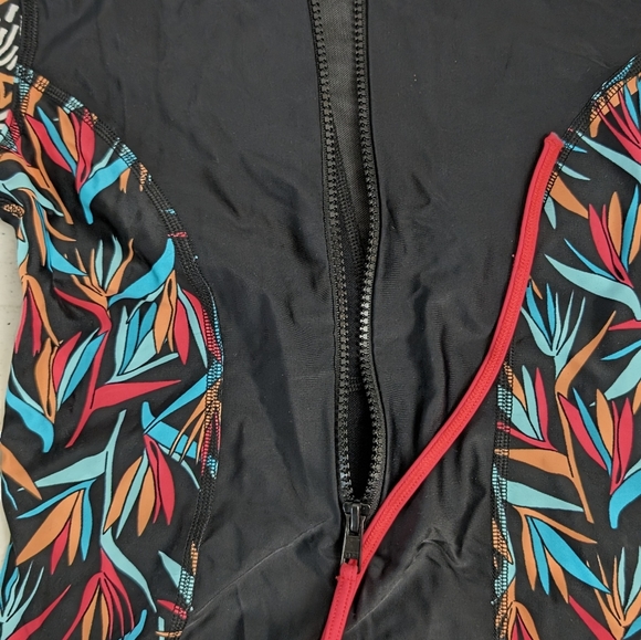 Lablanca Swimsuit Body Glove Snug Women M Technical Crossover - Picture 9 of 13